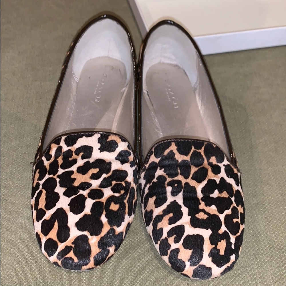 Leopard Print flats by Coach